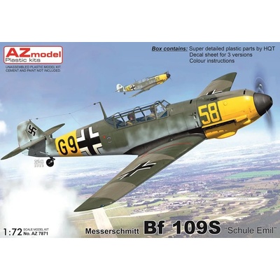 AZmodel Messerschmitt Bf 109 S „Schule Emil“ 1:72