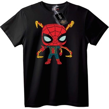 NOONEBRAND Тениска Chibi Spider-Man - XS, White