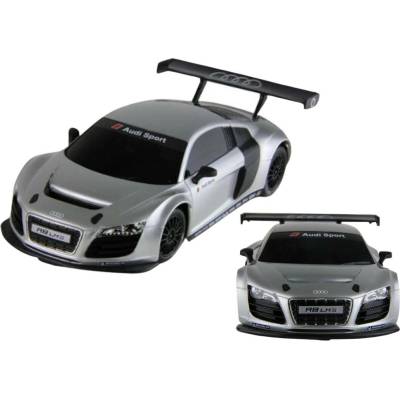 Rastar RC auto Audi R8 stříbrné 1:24