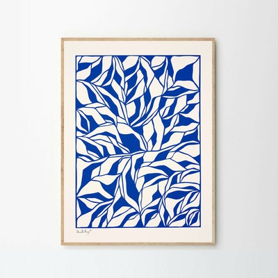 Moikka Plagát The Blues No. 01 by Little Detroit 50x70