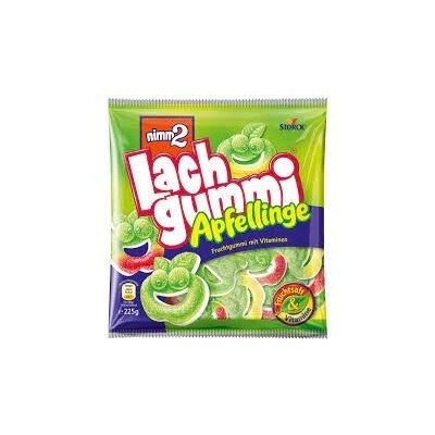 Storck Nimm2 Lach gummi Apfellinge 225 g Datum spotřeby 06.2026