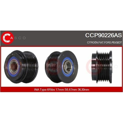 Řemenice, generátor CASCO CCP90226AS