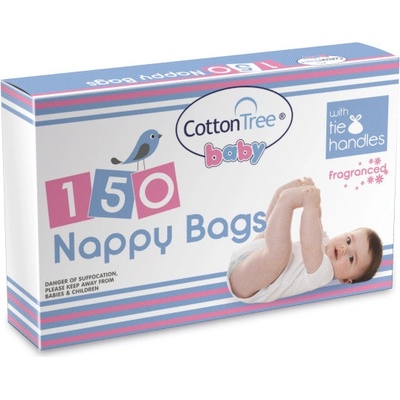 Cotton Tree Baby Parfémované sáčky na plenky 150 ks