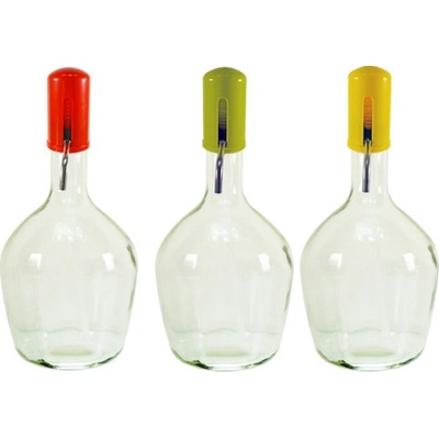 HOME Sklenená fľaša COLOUR 3,9l