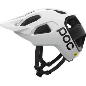POC Каска за планинско колоездене POC Cularis Bike helmet - Hydrogen White / Uranium Black Matt w. Logo - размер M 55-58 cm (851-1723-1112)