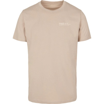 Mister Tee Тениска Tranquille Tee sand XXLUB-MT2907-00208 - Тъмносив, размер L