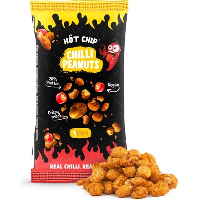 HOT CHIP Arašídy v Chilli těstíčku 70 g