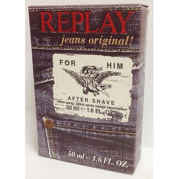Replay Jeans Original For Him voda po holení 50 ml