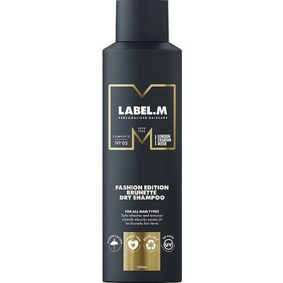 label.m Fashion Edition Сух шампоан за брюнетки, 200 ml