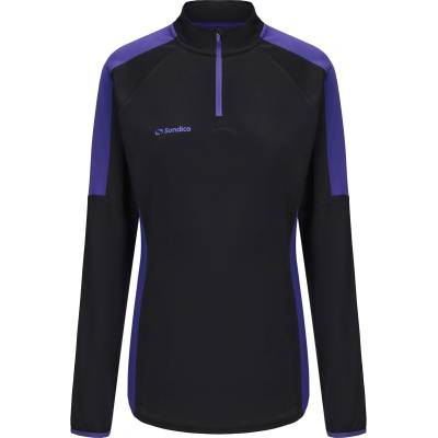 Sondico Football Drill Top Womens - Black/Purple