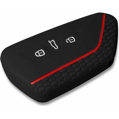 Klíčenka Escape6 ochranné silikonové pouzdro na klíč pro Škoda Octavia 4, VW Golf 8 černá – Hledejceny.cz