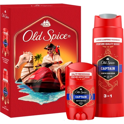 Old Spice Captain Подаръчен комплект Modern, 2 части