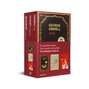 DISTOPIAS MAESTRAS (PACK QUE INCLUYE: 1984, FAHRENHEIT 451 Y UN MUNDO FELIZ) | Orwell George (2021)