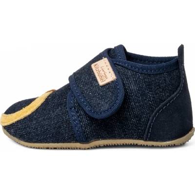 Living Kitzbühel Детски пантофи Living Kitzbühel Kid's Klettmodell Lutz Löwe Slippers - Navy - размер 22 (EU) (702-4192-0411)