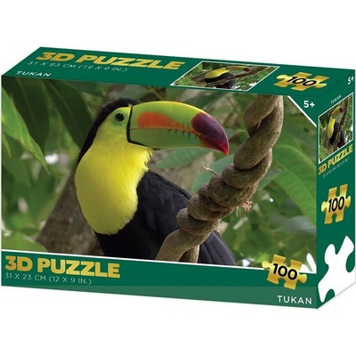Lamps 3D puzzle Tukan 100 ks