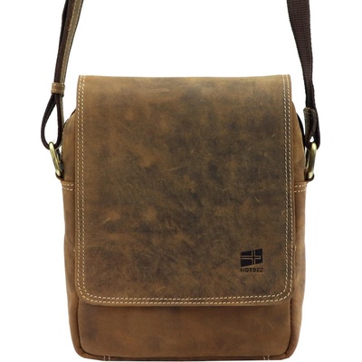 Nordee pánské crossbody MSD-02 GM03 HUNTER hnědá