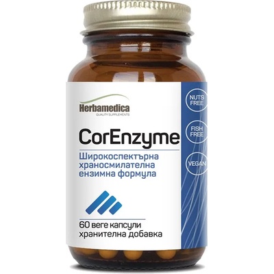 Herbamedica CorEnzyme, 60 капсули, Herbamedica