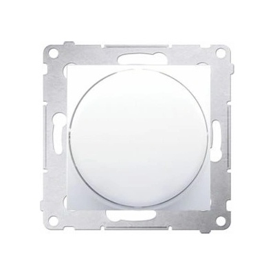 Kontakt Simon 54 Premium Bílý Stmívač do stmívatelných LED, přítlačný a otočný, jednonásobný, DS9L.01/11
