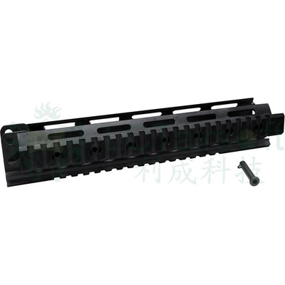 LCT hliníkové 10" RIS predpažbie LK-33 RS HK33 Čierna