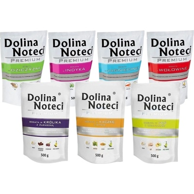 Dolina Noteci Premium Adult Mix příchutí bez rybího a kuřecího masa 20 x 500 g
