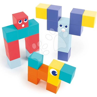 Ludi Magnetická stavebnica kocky 28 ks