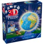 Ravensburger 3D Пъзел Ravensburger от 188 части - Детски глобус (11288)