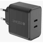 Dviced Wall charger 65W GaN 2 USB-C EU w cable - Black (DV221011) - iStore