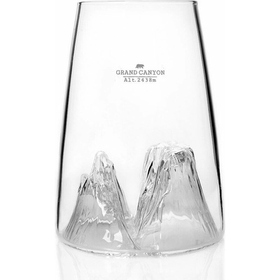 Alaskan Maker Designová křišťálová sklenice Grand Canyon 450 ml