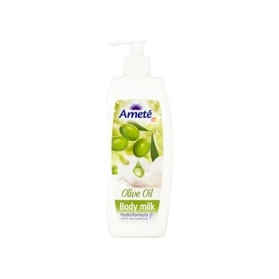 Ameté Body Milk Olive Oil - telové mlieko s dávkovačom, olivový olej 400ml