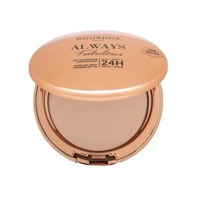 Bourjois Always Fabulous SPF20 Powder Foundation púdrový make-up so zmatňujúcim účinkom 100 7 g