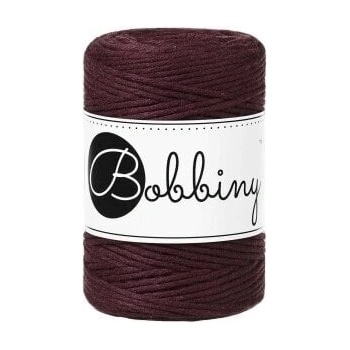 Bobbiny Macrame Cord 1, 5 mm 100 m Burgundy юта (MD-E095)