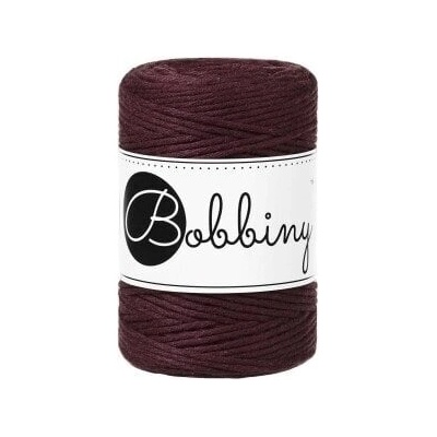 Bobbiny Macrame Cord 1, 5 mm 100 m Burgundy юта (MD-E095)
