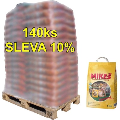 Mikeš Standard hrudkující 140 x 5 kg