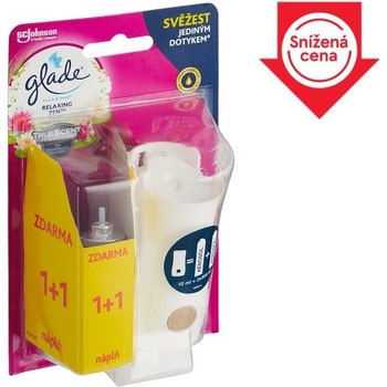 Glade Touch & Fresh Relaxing Zen osvěžovač vzduchu strojek + náplň 10 ml