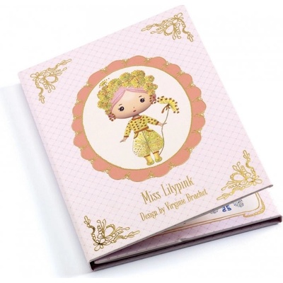 Djeco Tinyly snímatelé samolepky Miss Lilypink