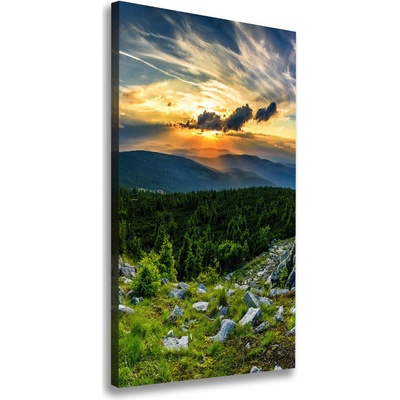 Vertikálny foto obraz canvas Panoráma hôr 50x100 cm