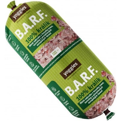 Yoggies B.A.R.F. 100% králik s probiotikami 1,3 kg