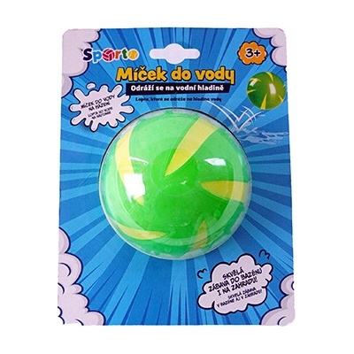 SPORTO Míček do vody 8cm zelený