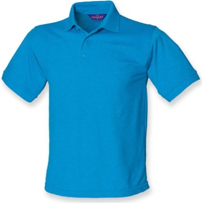 Henbury pánske polo tričko H400 sapphire blue