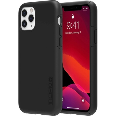 Incipio DualPro Case - удароустойчив хибриден кейс за iPhone 11 Pro (черен)