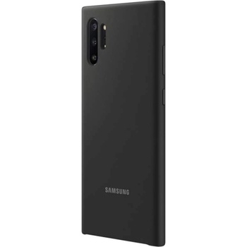 Samsung Silicone Cover Case EF-PN975TB - оригинален силиконов кейс за Samsung Galaxy Note 10 Plus (черен)