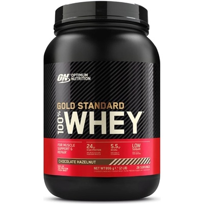Optimum Nutrition Gold Standard 100% Whey, шоколад с лешник, 908 g, Optimum Nutrition