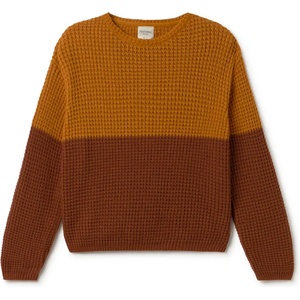 TWOTHIRDS Дамски пуловер TWOTHIRDS Women's Teresa Bicolour Jumper - Terracotta - размер XL (117-3890-0115)
