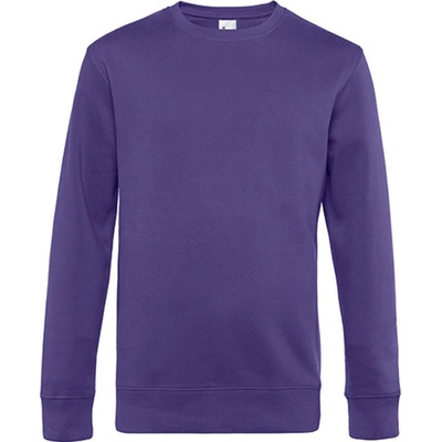 B&C Unisex mikina WU01K Radiant Purple