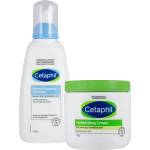 Cetaphil Комплект - Измивна пяна и Крем за лице и тяло, 236 ml + 453 g