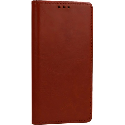 Samsung Кожен калъф с капак за Samsung Galaxy S23 Plus - Кафяв KP25422