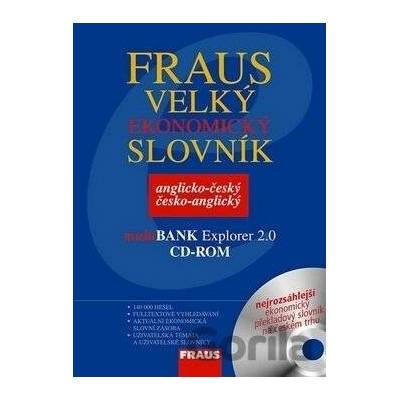 Velký ekonomický slovník anglicko-český česko-anglický + CD ROM - Fraus
