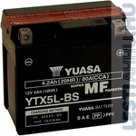 YUASA 4,2Ah 80A right+ YTX5L-BS