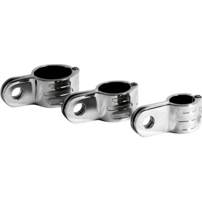 Objímka 32mm Highway Hawk pro stupačky a světla, chrom (1ks)