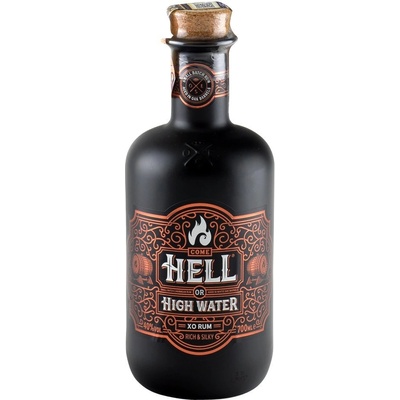Rum Hell High Water XO 40% 0,7 l (čistá fľaša)